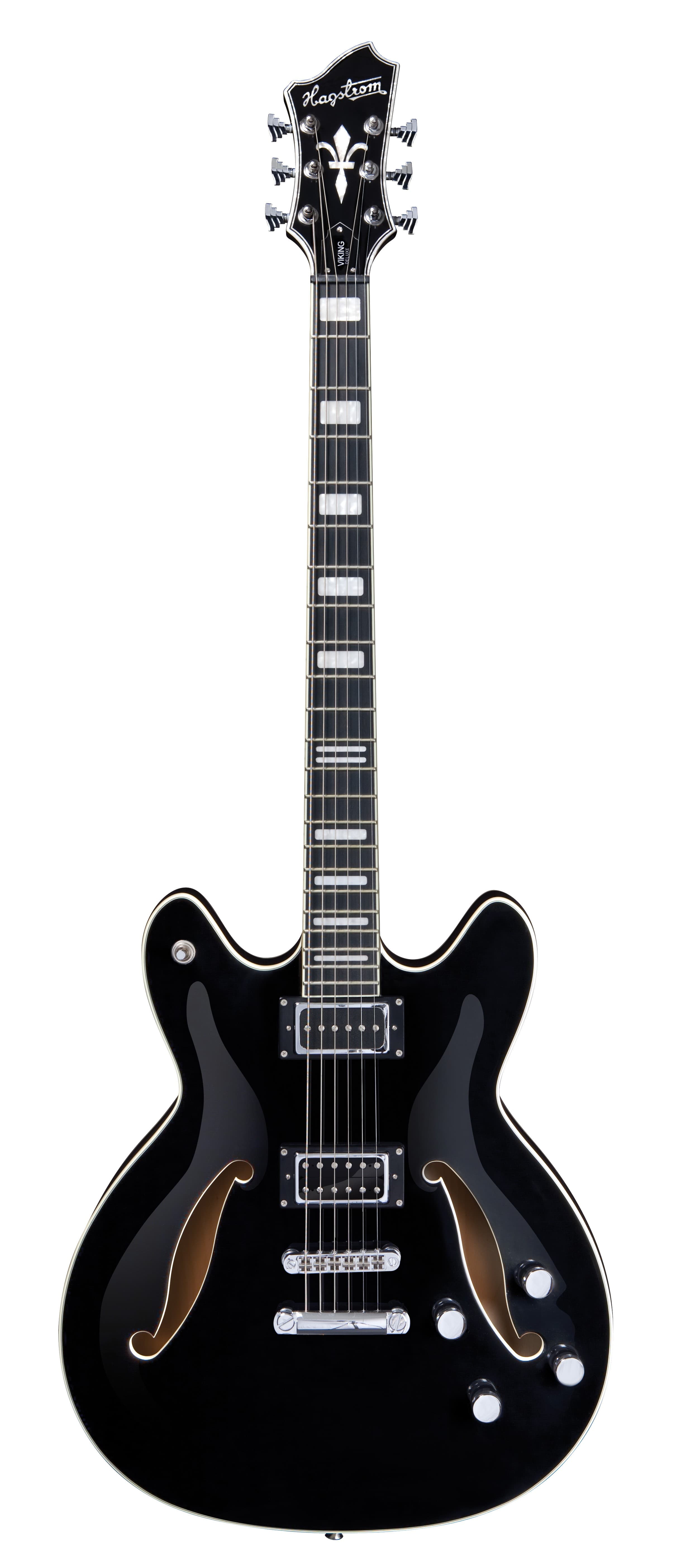 HAGSTROM VIKING DELUXE BARITONE BLACK
